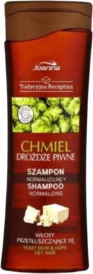 Zdjęcie produktu dla JOANNA SZAMPON CHMIEL/DROŻDŻE PIWNE 300ml Włosy Przetłuszczające się