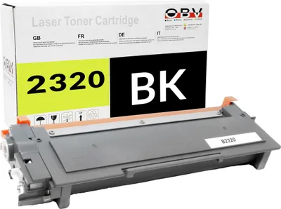 Produktbild von Kompatibler Toner für DCP-L2500D DCP-L2520DW ersetzt TN-2320 Schwarz - ca. 2.600 Seiten