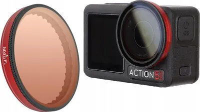 Image de HYBRID FILTER 2in1 Polarizing PL ND32 pour DJI Osmo ACTION 5 Pro / 5Pro / 4 / 3 / FI903-32P