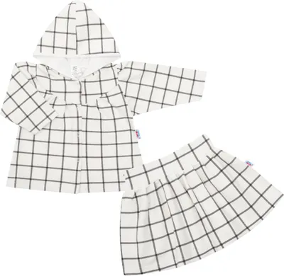 Produktbild von 2-teiliges Set für Mädchen New Baby Cool Girls weiß, Gr. 86 (12-18m)