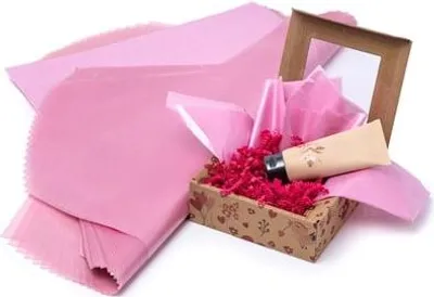 Image de Papier cadeau 38 x 50 cm rose perlé 100 feuilles