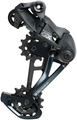 Immagine prodotto di Deragliatore posteriore Sram GX Eagle X-Actuation a 12 velocità, alluminio/acciaio, grigio, lungo, max.52T.