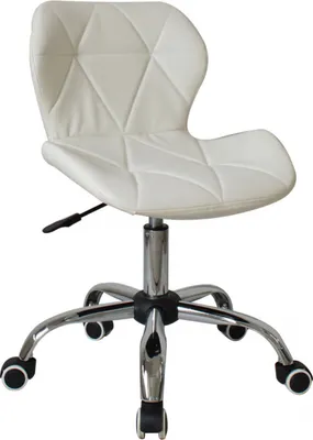 Produktbild von Bürostuhl modernes Design - Chefsessel - höhenverstellbar - weiß