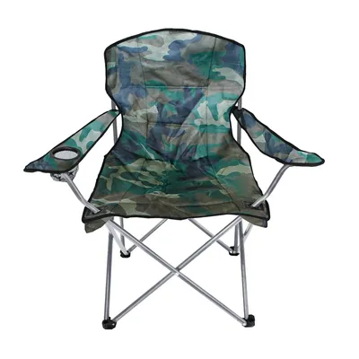 Produktbild von Campingsessel 58x58x95cm Klappstuhl Farbe wählbar Campingstuhl Stuhl Polyester, Farbe:camouflage