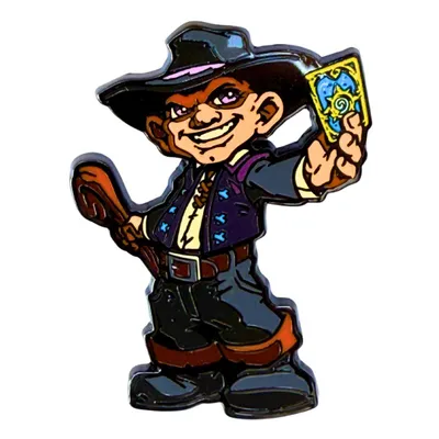 Produktbild von Blizzard World of Warcraft Silas Darkmoon Pin – Offizieller Sammler-Anstecker aus Metall – WoW Darkmoon Faire Accessoire für Gamer & Fans