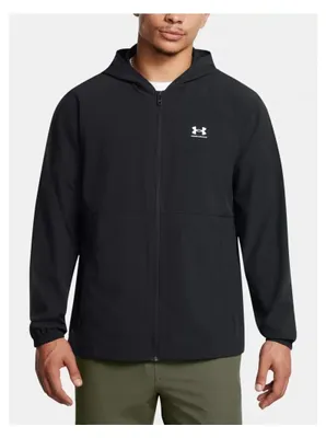 Produktbild von Under Armour Vibe Woven Windjacke Schwarz L Mann Schwarz L