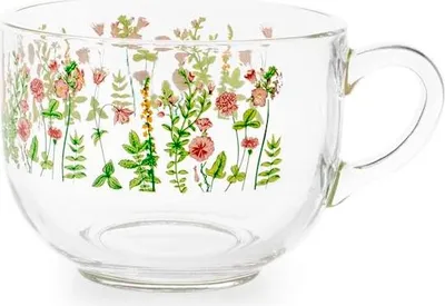 Zdjęcie produktu dla Szklana filiżanka Jumbo Bloom 700 cc