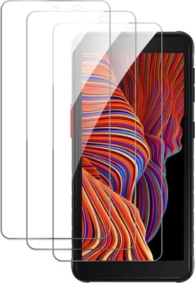 Obrázok produktu pre 3-balenie ochrannej fólie Samsung Galaxy Xcover 5, ochranné sklo s tvrdosťou 9H