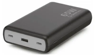 Produktbild von MicroBattery CoreParts - Powerbank - 20000 mAh - 65 Watt - 3 Ausgabeanschlussstellen (USB, 2 x USB-C)