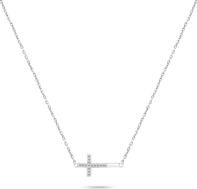 Produktbild von Timeless cross necklace NCL58W