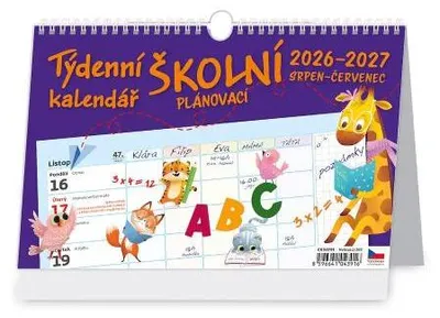 Obrázek produktu pro Týdenní školní plánovací kalendář (CKS0791)