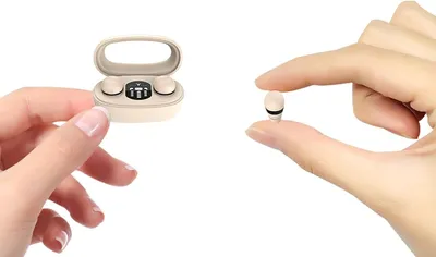 Produktbild von Mini Unsichtbare Kopfhörer Bluetooth Kabellos Kleine In-Ear Kabellose Kopfhörer Ohrhörer für kleine Ohren Kabellose Ohrhörer Ohrstöpsel Ohrhörer