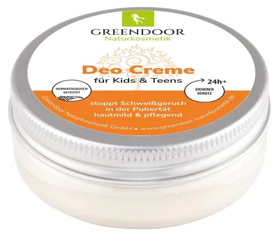 Produktbild von GREENDOOR Deo Creme Kids & Teens