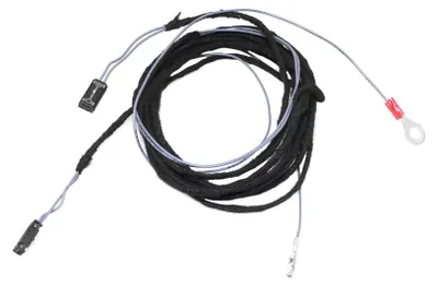 Image de Faisceau de câbles d'origine Kufatec pour éclairage LED de plancher avant, compatible avec les modèles VW Polo AW1, Touran 5T et T-Roc A11
