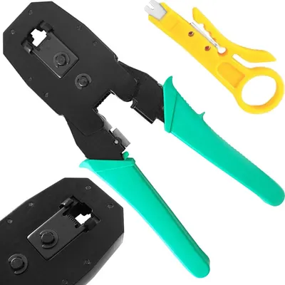 Zdjęcie produktu dla Tv37 Zaciskarka Rj-45 Rj45 Rj12 Rj11 Rj9 +Sciagacz