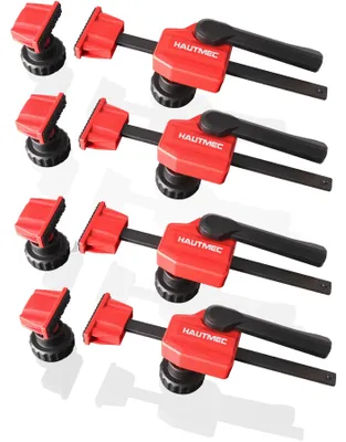 Schnellspann-Bankzwinge 4er-Set für 19 mm Löcher, 160 lbs