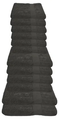 Produktbild von Julie Julsen Handtuch Set Anthrazit,Set:12 tlg. 2 Bade- 4 Hand- 6 Gästetücher