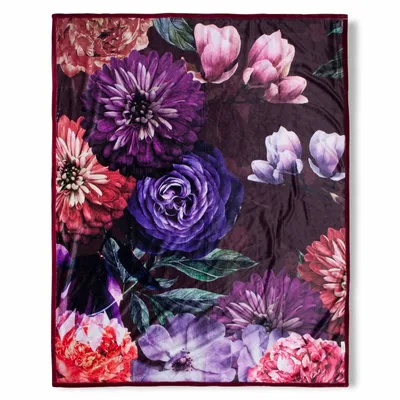 Produktbild von Plaid Descanso 130x160 cm - flowers