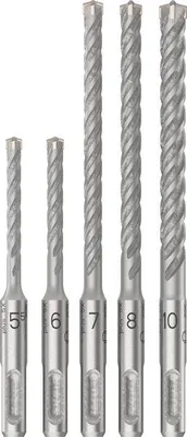 Produktbild von PRO SDS plus-5X Hammerbohrer-Set, 5.5/6/7/8/10 mm, 5-tlg.