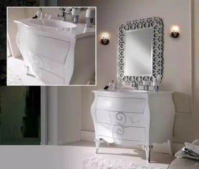 Produktbild von Waschtisch Badezimmer Waschbecken mit Aufsatz Becken Unterschrank Neu