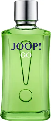 Produktbild von JOOP! Go, Männer, 100 ml, Nicht nachfüllbare Flasche, Eine explosive Kopfnote aus wilder Blutorange, gefrorenem Rhabarber und einem Chilischoten-Akkord..., Der provokative Fond verbindet holzige Noten mit sinnlichem Moschus., Spray