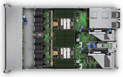 Zdjęcie produktu dla Serwer HPE ProLiant DL360 Gen11, szafa 1U, procesor Intel Xeon Silver 4514Y 16 C / 32 T, 2,0 GHz - 3,4 GHz, pamięć podręczna 30 MB, 150 W, 128 GB DDR5 ECC, 8 x SFF, 2 x 1000 W, bez systemu operacyjnego