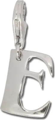 Produktbild von SilberDream Charm Schmuck Armband Anhänger Buchstabe E 925 Echt Silber FC70E