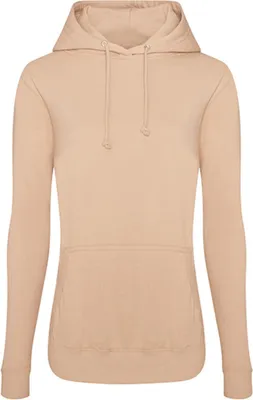 Produktbild von Just Hoods JH001F | Girlie College Hoodie / Kapuzenpullover / WRAP  - Farbe: Baby Pink - Größe: M