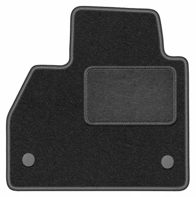 Immagine prodotto di Tappetino guidatore in moquette per Renault Kangoo II 2013- (multispazio) – 1 pezzo, grigio grafite, su misura – Wielganizator LUX