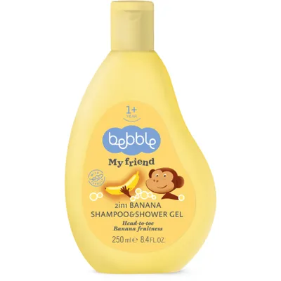 Zdjęcie produktu dla BEBBLE 2w1 Bananowy szampon i żel pod prysznic 250ml
