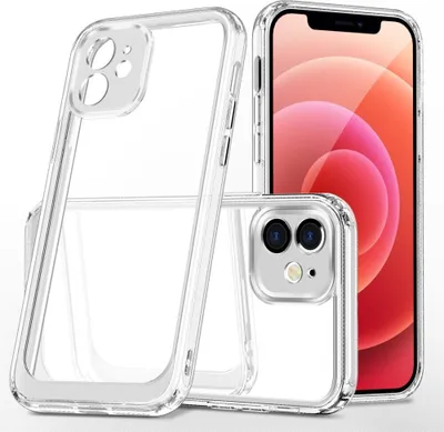 Produktbild von Schutzhülle für iPhone 12 Kamera Case Panzerhülle Handyhülle Cover Tasche Transparent Smartphone Bumper