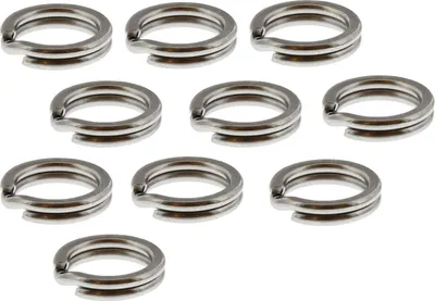 Produktbild von Westin Splitring Black Nickel - 10 Sprengringe, Durchmesser:8mm