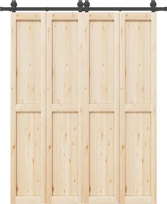 Obrázek produktu pro vidaXL Sada kování pro posuvné dveře 183 cm ocel černá