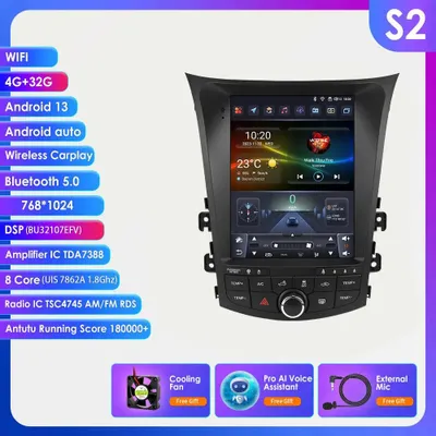 Obrázok produktu pre Multimediálne autorádio s funkciami CarPlay, Android Auto, GPS, 9,7-palcovým dotykovým displejom a operačným systémom Android 14