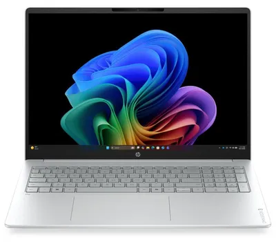 Immagine prodotto di Laptop HP OmniBook 3 16-bz0015nfx (16 pollici), processore Snapdragon X1-26-100, 16 GB di RAM, 256 GB di SSD, display IPS 2K (1920 x 1200, 16:10) – Sistema operativo Windows 11 Home, Wi-Fi 6E, tastiera AZERTY