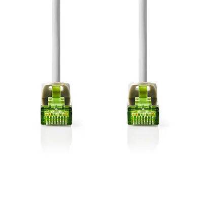 Produktbild von Nedis CAT7-Netzwerkkabel - S/FTP - RJ45 Stecker - RJ45 Stecker - 10.0 m - Snagless - Rund - LSZH - Grau - Label