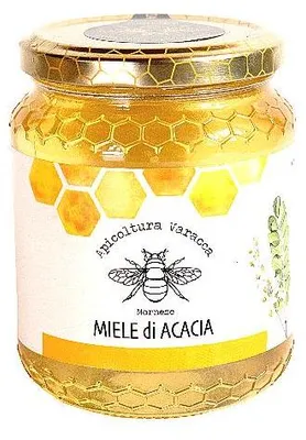 Produktbild von Apicoltura Varacca - Akazienhonig 1000 g - Italienischer naturbelassener Honig nicht pasteurisiert