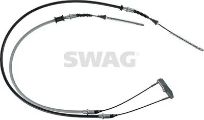 Produktbild von SWAG Handbremsseil Seilzug Feststellbremse für OPEL Astra F CC (T92) Hinten Links Hinten Rechts 40 90 4666