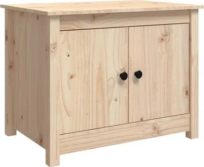 Obrázok produktu pre vidaXL Konferenčný stolík 71x49x55 cm Masívne borovicové drevo