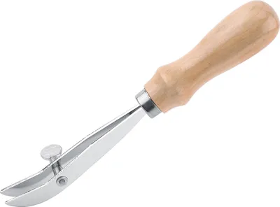 Produktbild von Lederkante Creaser mit Holzgriff 7,48 "Werkzeuge, scharfe Klinge DIY für Handwerksmann arbeiten