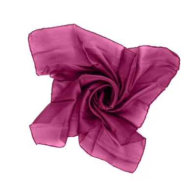 Produktbild von Nickituch Seidentuch purpur lila violett Seide 55x55cm