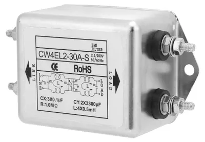 EMI-Filter 30A, 115/250V, 50/60Hz, Einphasen-Netzfilter
