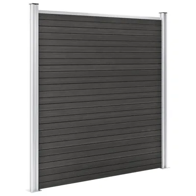 Obrázek produktu pro vidaXL Zahradní plot WPC 180×186 cm šedý