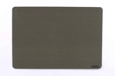 Productafbeelding van Rasteli placemats, lederlook, zeegrasgroen, 43 x 30 cm, voordeelverpakking van 2 stuks