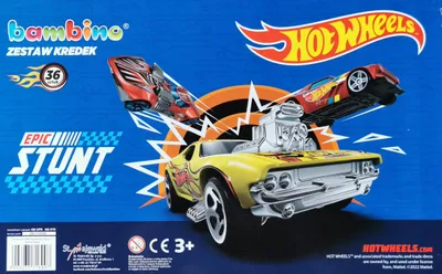 Produktbild von Bambino Hot Wheels Graphitstifte Zeichenstifte 36 Stück