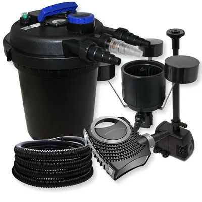 Obrázek produktu pro SunSun Tlakový filtr pro jezírka 6000l 11W UVC NEO8000 70W čerpadlo 25m hadice Skimmer Fontána
