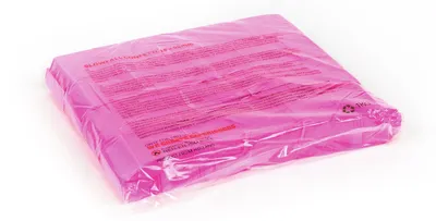 Obrázek produktu pro Slowfall konfety obdélníkové 55x18mm, neonově růžové, UV-aktivní, 1kg