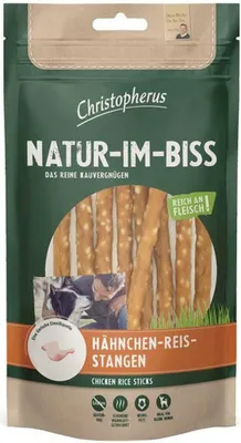 Image de Christopherus 70gx12 Naturel-En-Bouchée Poulet-Riz