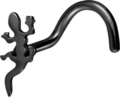 Produktbild von Nasenpiercing, Nasenstecker Chirurgenstahl Nasenstecker Spirale GECKO