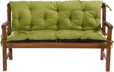 Produktbild von Gartenbankauflage Grün 150x60x50 Bankauflage Bankkissen Sitzkissen Sitzpolster Auflage Sitzbank Sitzkissen Mayaadi Home